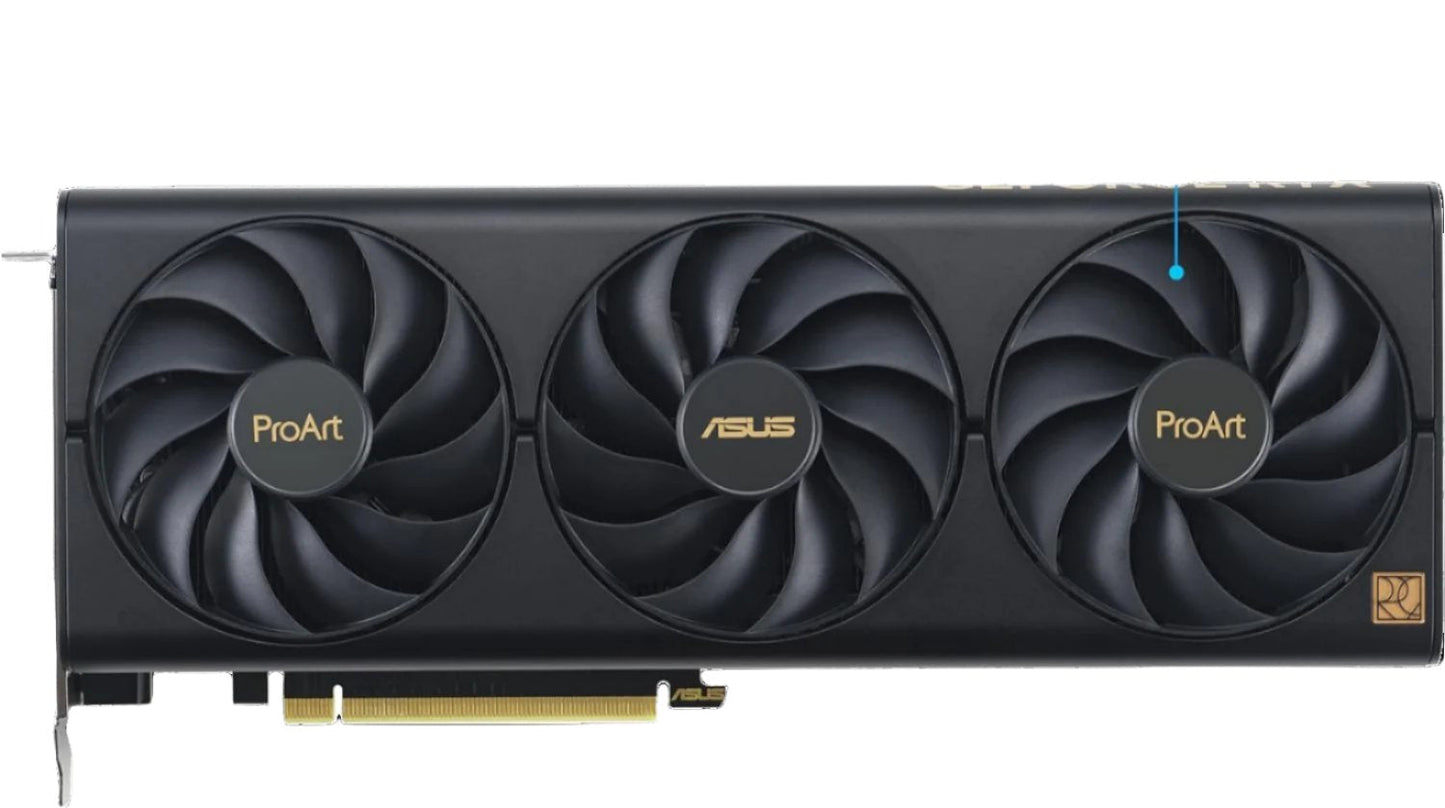 ASUS ProArt GeForce RTX™ 4060 Ti 16GB OC Edition GDDR6 Graphics Card (PCIe 4.0, 16GB GDDR6, DLSS 3, HDMI 2.1a, DisplayPort 1.4a)